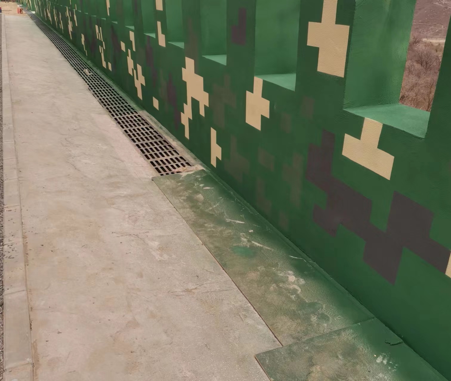 黔江围墙迷彩喷涂,数迷彩漆