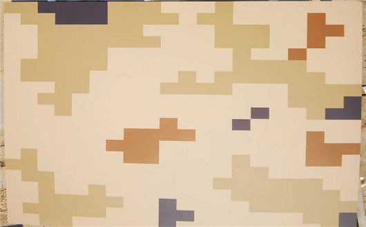 黔江荒漠迷彩漆喷涂